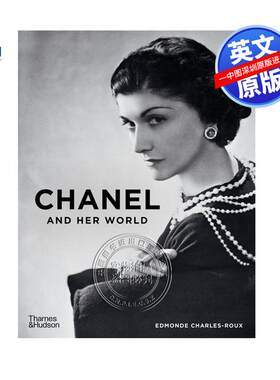 预售英文原版 Chanel and her World 可可?香奈儿与她的时尚国度  Charles-Roux  Edmonde 时装设计及发展 精装