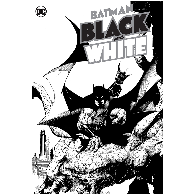 英文原版 DC漫画 蝙蝠侠黑与白 Batman Black & White 精装 获艾斯纳奖 黑暗骑士 小丑 进口美版漫画书 图书周边