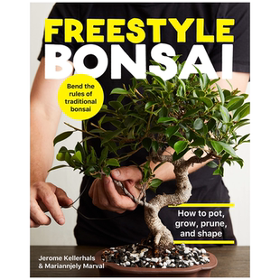 英文原版 自由式盆景 Freestyle Bonsai: How to pot, grow, prune, and shape - Bend the rules of traditional bonsai 进口正版