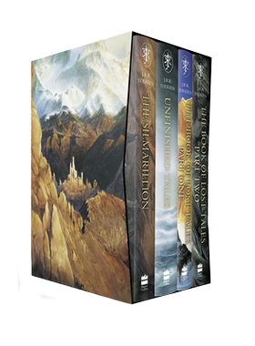 英文原版 中土世界的历史套装1 托尔金 The History of Middle-earth 1 精灵宝钻未完成的故事失落的传说指环王周边小说书