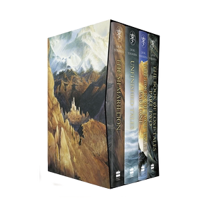 英文原版 中土世界的历史套装1 托尔金 The History of Middle-earth 1 精灵宝钻未完成的故事失落的传说指环王周边小说书