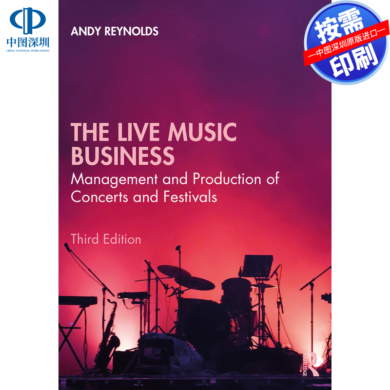 预售【按需印刷】英文原版 现场音乐业务 The Live Music Business 原装进口正版书籍