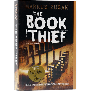 预售英文原版 The Book Thief 偷书贼 同名电影原著小说 青春文学 Markus Zusak马克斯 苏萨克 学生课外阅读 英语提升 进口书籍