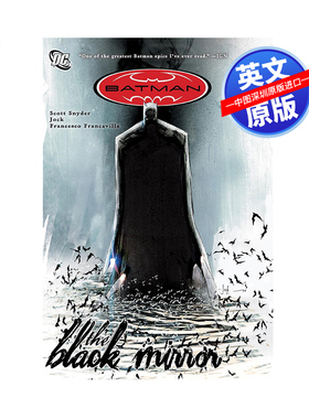 英文原版 DC系列漫画 蝙蝠侠:黑镜 Batman: The Black Mirror 神秘绘本小说