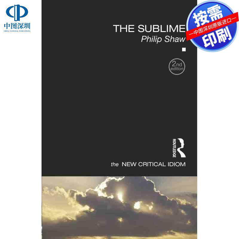 预售【按需印刷】英文原版 崇高 The Sublime 原装进口正版书籍