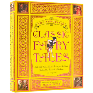 预售英文原版 诺顿经典童话故事 精装注释插图版 The Annotated Classic Fairy Tales 世界文学名著小说 儿童英语课外读物