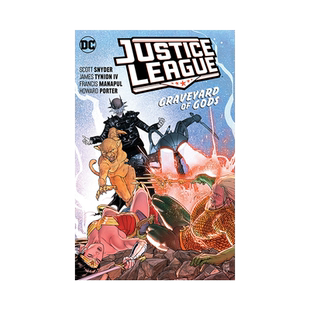 英文原版 DC漫画 正义联盟第二卷:神的墓地 Justice League Vol. 2: Graveyard of Gods