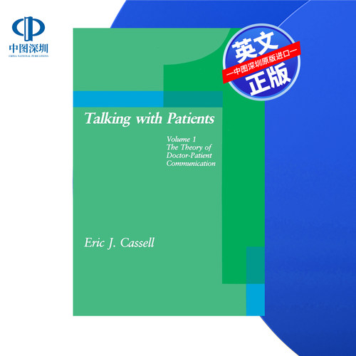【预售 按需印刷】与病人交谈，卷1:医患沟通理论 Talking with Patients, Vol. 1 进口英文正版书籍