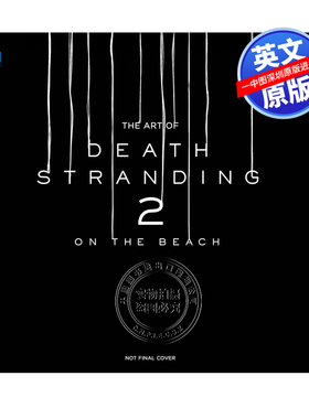 预售英文原版 死亡搁浅2 冥滩之上官方游戏艺术设定集 精装 The Art of Death Stranding 2: On the Beach 周边画册 小岛工作室