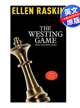 英文原版 西屋游戏 The Westing Game 伯瑞金奖推理小说 全英文版悬疑故事书