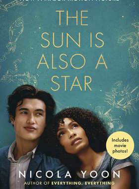 现货英文原版 太阳也是星星  The Sun is also a Star: Film Tie-In 电影版小说 Nicola Yoon 进口原版书籍