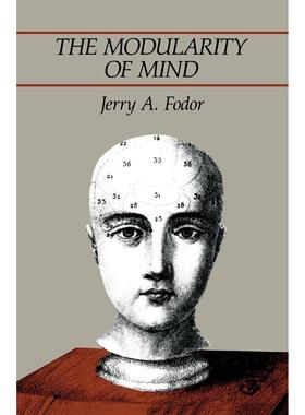 【预售 按需印刷】英文原版心智的模块化The Modularity of Mind 原装进口正版书籍