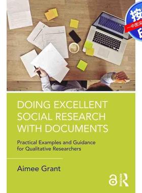 预售【按需印刷】英文原版 使用文件进行优秀的社会研究 Doing Excellent Social Research with Documents 原装进口正版书籍
