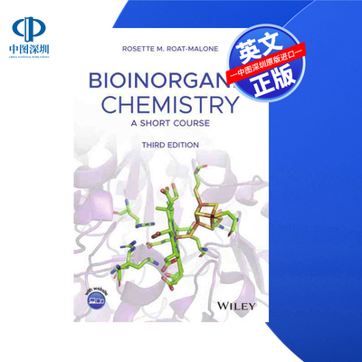 【预售 按需印刷】Wiley出版 生物无机化学：短期课程 Bioinorganic Chemistry: A Short Course  进口英文正版书籍