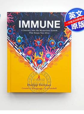 预售英文原版 人体免疫系统 科普读物 Immune A Journey into the Mysterious System Philipp Dettmer