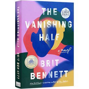 英文原版 消失的一半 The Vanishing Half: A Novel 纽约时报畅销书 平装大字版 探讨家庭人性感人至深的小说