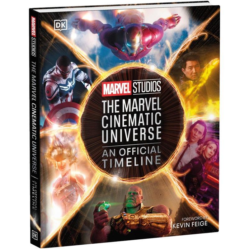 英文原版 DK 漫威工作室电影宇宙官方时间表剧照 精装艺术书画册 Marvel Studios The Marvel Cinematic Universe 复仇者联盟