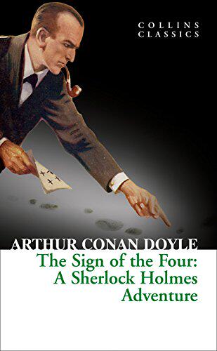 现货柯林斯经典文学：四签名 英文原版 The Sign of the Four  英版 Arthur Conan Doyle 搭配血字的研究 中篇推理小说 进口书正版
