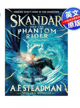 英文原版 斯坎达和幻影骑士  斯坎达系列2 青少年读物奇幻小说 第二部 Skandar and the Phantom Rider 中小学生课外英语读物