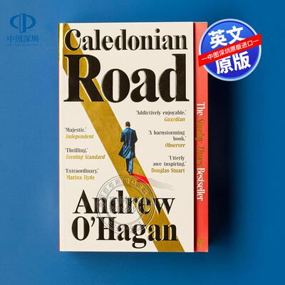 英文原版 卡利多尼亚之路 星期日泰晤士报畅销书小说 Caledonian Road 布克奖入围作家