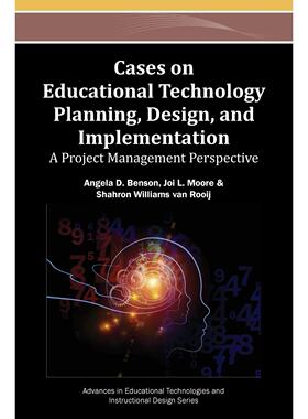 【预售 按需印刷】英文原版教育技术规划、设计和实施案例Cases on Educational Technology Planning  Design  and Implementatio