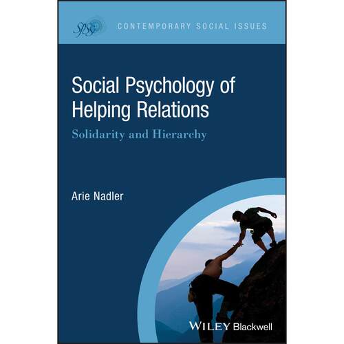 【预售 按需印刷】英文原版帮助关系的社会心理学Social Psychology of Helping Relations P原装进口正版书籍