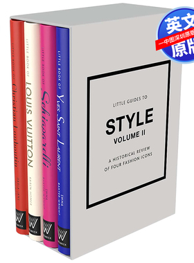 英文原版 风格小指南二:四位时尚偶像的历史回顾 Little Guides to Style II: A Historical Review of Four Fashion Icons 进口书