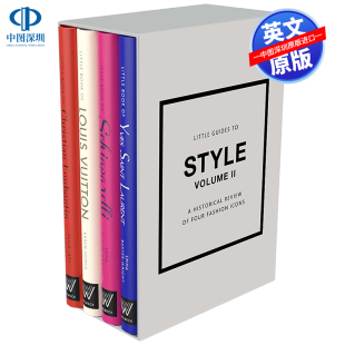 风格 Review Fashion 历史回顾 Guides Historical Little 进口书 Icons 四位时尚 小指南二 偶像 Four Style 英文原版
