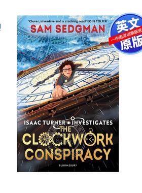 预售英文原版 发条阴谋 Clockwork Conspiracy 入围2024年我的包儿童小说读者奖 The Clockwork Conspiracy 青少年英语课外阅读
