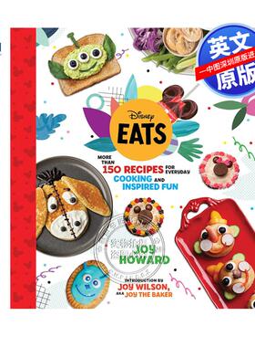 现货英文原版 迪士尼美食 150多种日常烹饪食谱 精装艺术书 Disney Eats: More than 150 Recipes for Everyday Cooking 画册