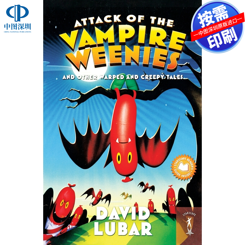 预售 按需印刷 英文原版 吸血鬼小香肠的攻击 Attack of the Vampire Weenies 进口书籍正版