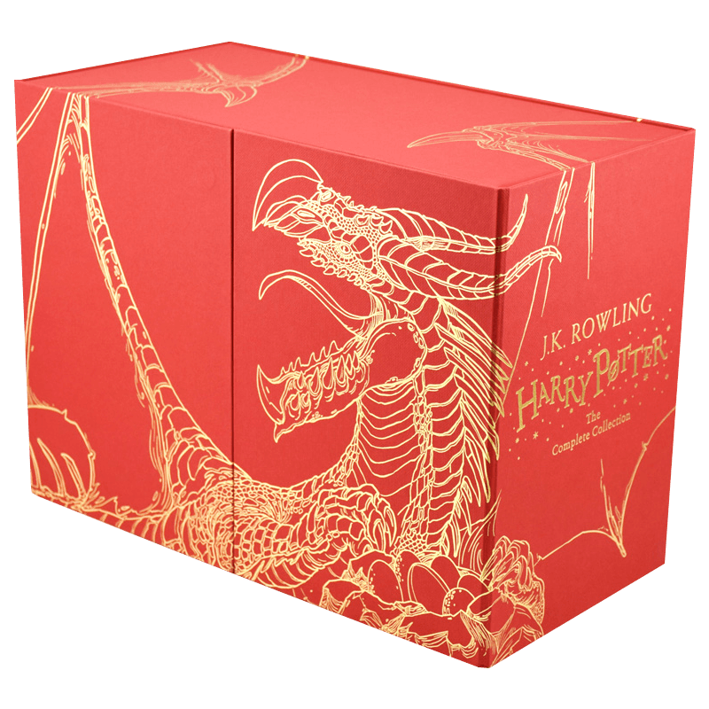 预售英文原版 哈利波特 精装豪华收藏版套装 Harry potter box set 1-7册全集原著全英文版小说书 JK罗琳 与魔法石 密室 第一部