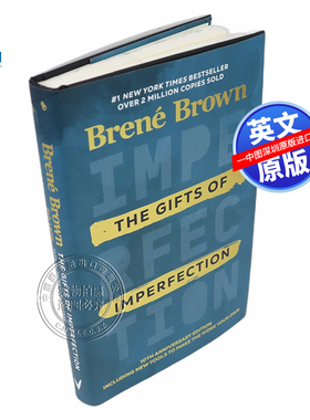 英文原版 脆弱的力量 精装十周年纪念版 Brené Brown 纽约时报推荐书 The Gifts of Imperfection 不完美的礼物 自我励志读物