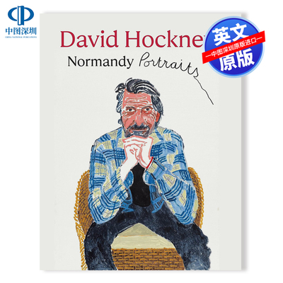 英文原版 大卫·霍克尼：诺曼底肖像 David Hockney: Normandy Portraits 进口正版