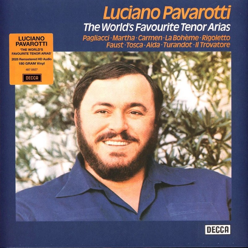【中图音像】帕瓦罗蒂Pavarotti 受欢迎的高音咏叹调 LP 4870927