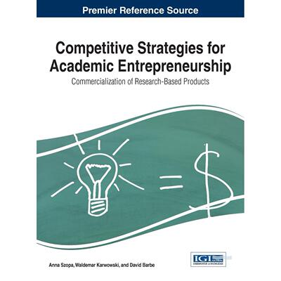 【预售 按需印刷】英文原版学术创业的竞争策略Competitive Strategies for Academic Entrepreneurship原装进口正版书籍