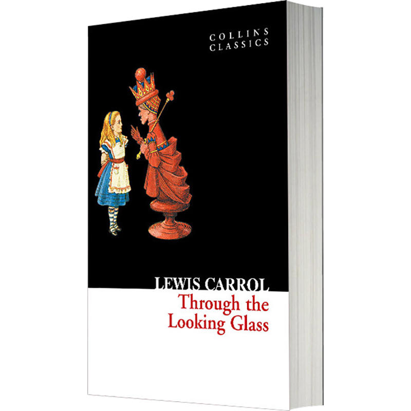 英文原版 爱丽丝镜中奇遇记 Through the Looking Glass 儿童童话故事书 柯林斯经典文学系列 进口书 正版