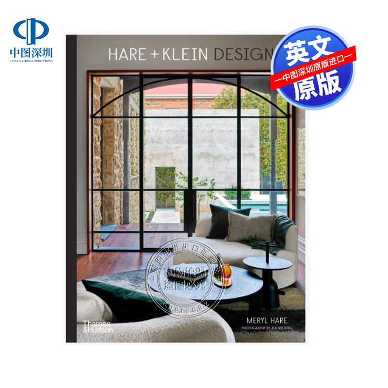 预售英文原版 Hare + Klein Design  Hare + Klein设计 建筑家居
