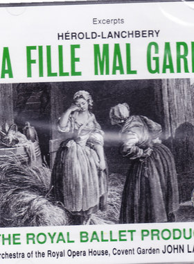 【中图音像】埃罗尔德:舞剧 [女大不中留] 进口CD 4301962 DECCA