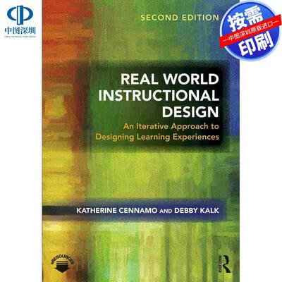 预售【按需印刷】英文原版 现实世界教学设计 Real World Instructional Design 原装进口正版书籍