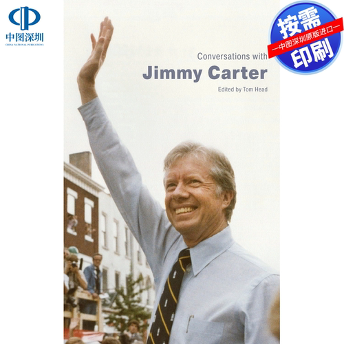 预售【按需印刷】英文原版 与吉米·卡特的对话（精装） Conversations with Jimmy Carter (Hardback) 原装进口正版书籍