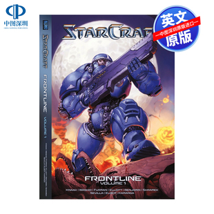 英文版 Frontline Legends 暴雪 Vol. StarCraft Blizzard 星际争霸 书籍 进口正版 前线卷1