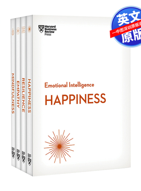 英文原版 哈佛商业评论情商系列4册套装 Harvard Business Review Emotional Intelligence Collection 经济营销 自我提升