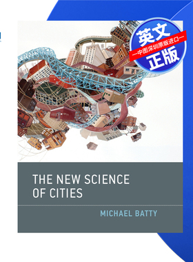 【预售 按需印刷】城市新科学 The New Science of Cities 迈克尔·巴蒂  Michael Batty进口英文正版书籍