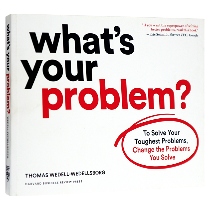 现货 英文原版 What's Your Problem? 你的问题是什么? 解决棘手的问题，就改变你解决的问题 战略性商业计划
