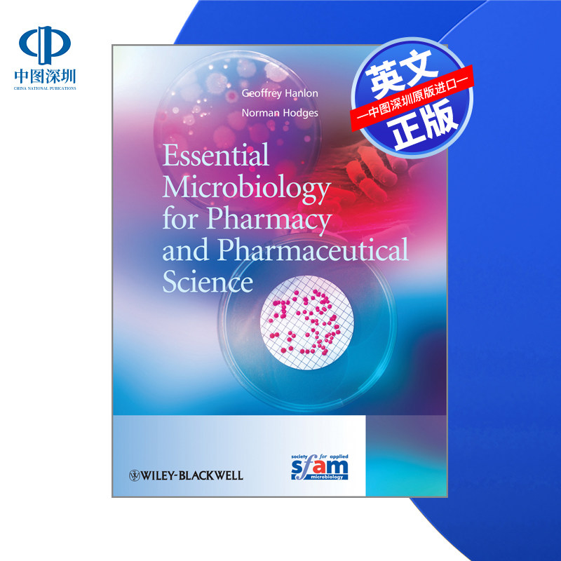 【预售 按需印刷】Wiley出版 药剂学和药学基本微生物学 Essential Microbiology for Pharmacy 进口英文正版书籍