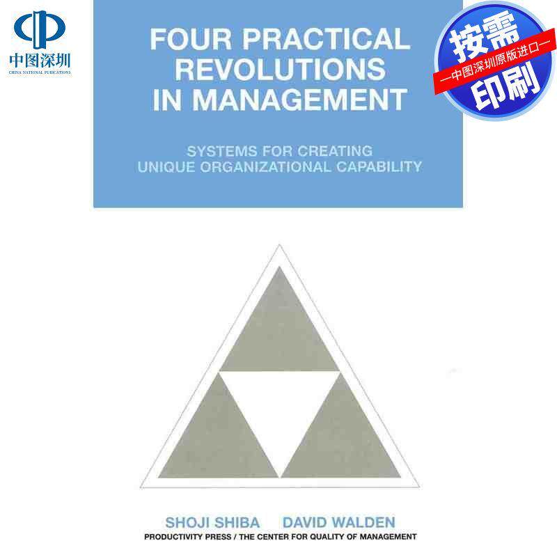 预售【按需印刷】英文原版 管理中的四大实际革命 Four Practical Revolutions in Management 原装进口正版书籍