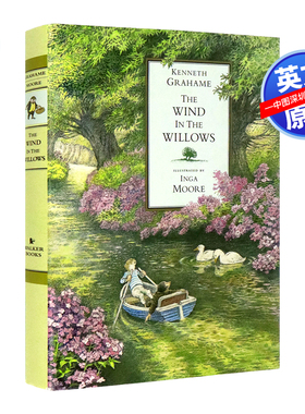 英文原版 柳林风声 The Wind in the Willows 经典插图插画儿童文学故事绘本 肯尼斯·格雷厄姆童话奇幻故事青少年课外阅读