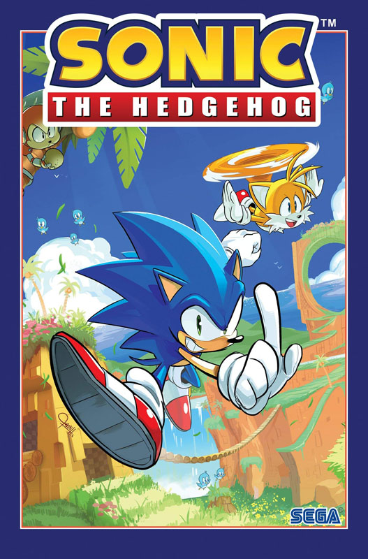 英文原版 刺猬索尼克，第 1 卷：后果！ Sonic the Hedgehog, Vol. 1: Fallout! 进口英文正版书籍