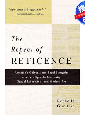 预售 按需印刷 英文原版 废除沉默 The Repeal of Reticence 进口书籍正版
